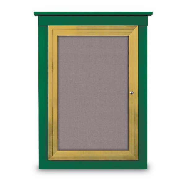 Sliding Glass Enclosed Letterboard, 96"x3